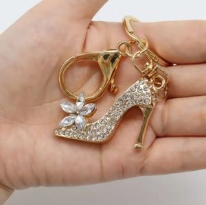 High Heel Purse charm Keychain